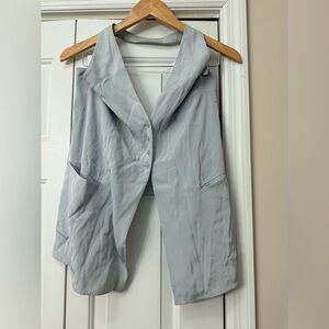 COS | Light Gray open back halter vest